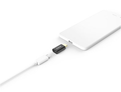 USB-C-Adapter schwarz
