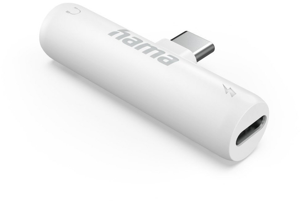 USB Type-C > 3,5mm Klinke Adapter wei&szlig;