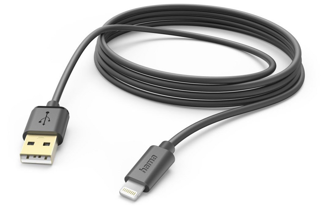 USB > Lightning Kabel (3m) schwarz