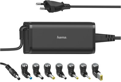 Produktabbildung Hama Universal-Notebook-Netzteil schwarz