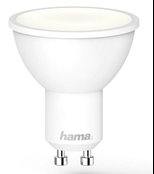 WiFi-LED-Lampe GU10, 5,5W wei&szlig;