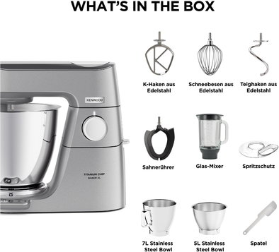 KVL85.124SI Titanium Chef Baker XL silber