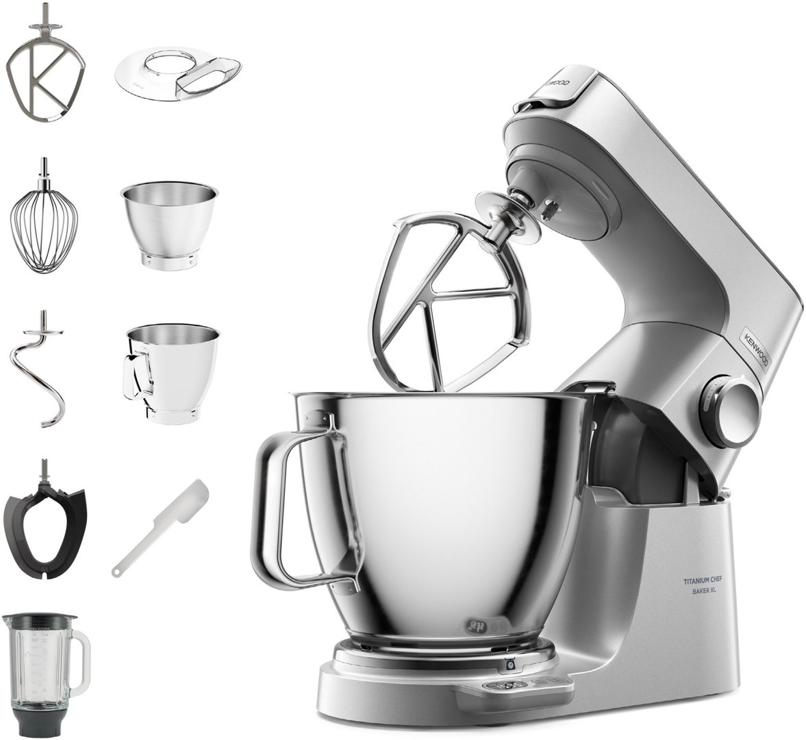 KVL85.124SI Titanium Chef Baker XL silber