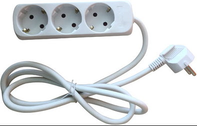 Produktabbildung Nabo SL 1300 3-fach Steckdosenleiste wei&szlig;