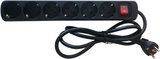 Nabo SL 2650 6-fach Steckdosenleiste schwarz