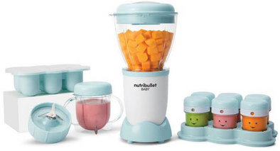 Produktabbildung NutriBullet NBY100 wei&szlig;/hellblau