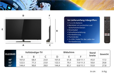 55OLED849/12
