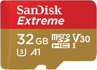 Produktabbildung Sandisk microSDHC Extreme (32GB)