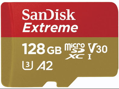 Produktabbildung Sandisk microSDXC Extreme (128GB)