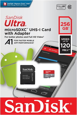 microSDXC Ultra A1 (256GB)