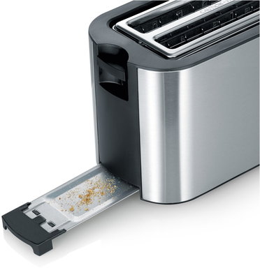 AT2590 edelstahl-geb&uuml;rstet/schwarz