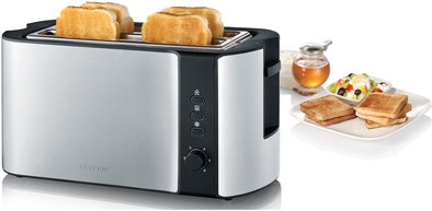 AT2590 edelstahl-geb&uuml;rstet/schwarz