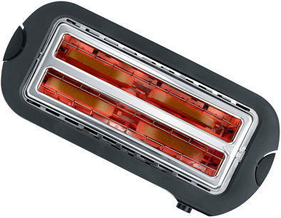 AT2590 edelstahl-geb&uuml;rstet/schwarz