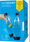 SodaStream 2 PET-Flaschen Fuse 1 L. Twinpack f&uuml;r DUO schwarz