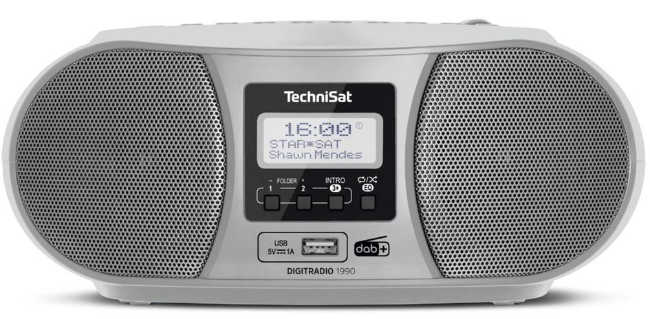 DigitRadio 1990 silber