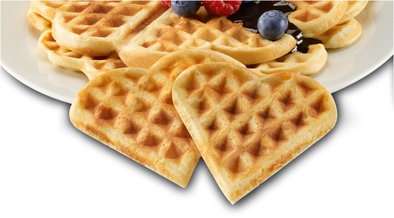 Waffle Pleasure schwarz