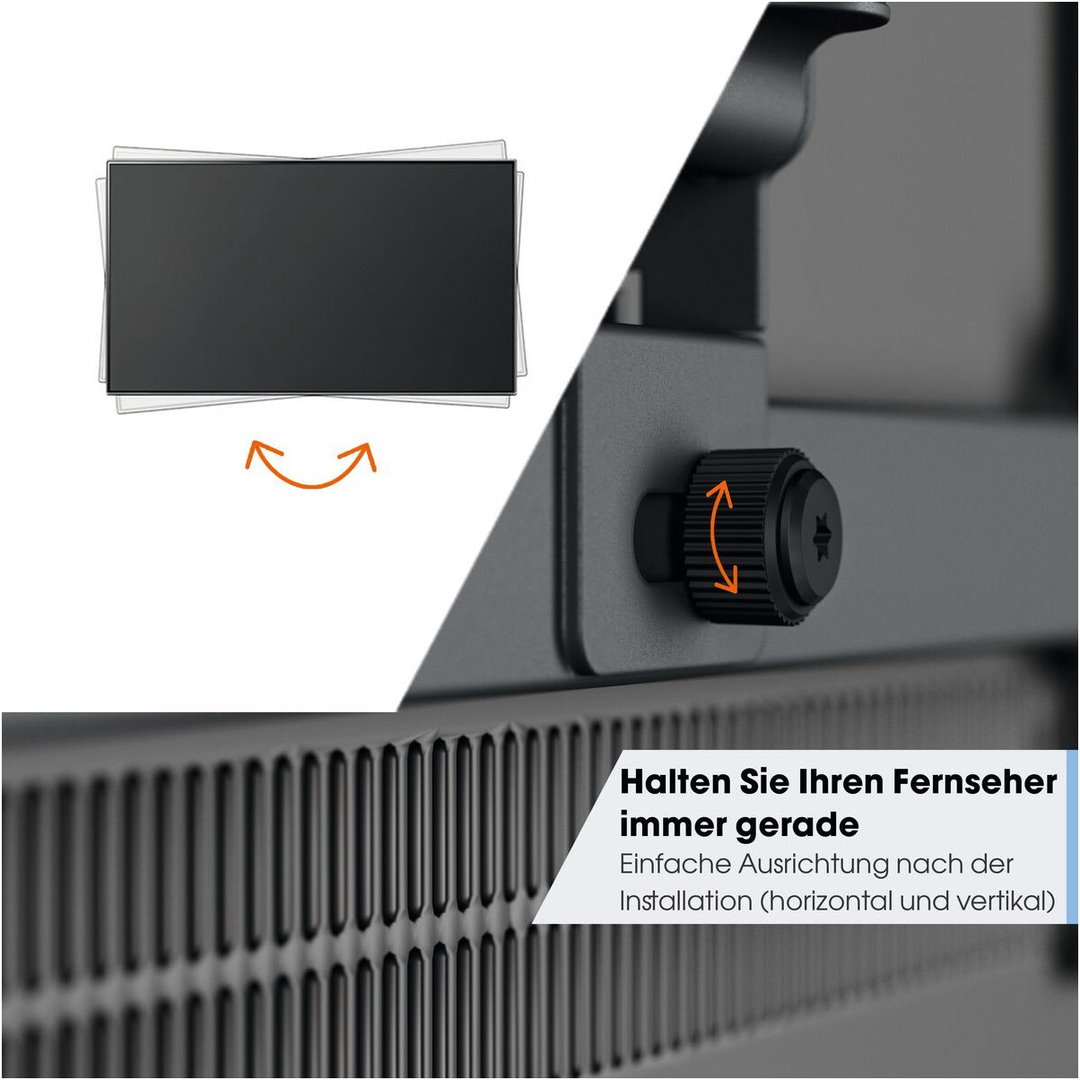 TVM 3225 Full-Motion (19-43") schwarz