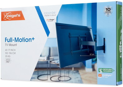 TVM 3645 Full-Motion+ (40-77") schwarz