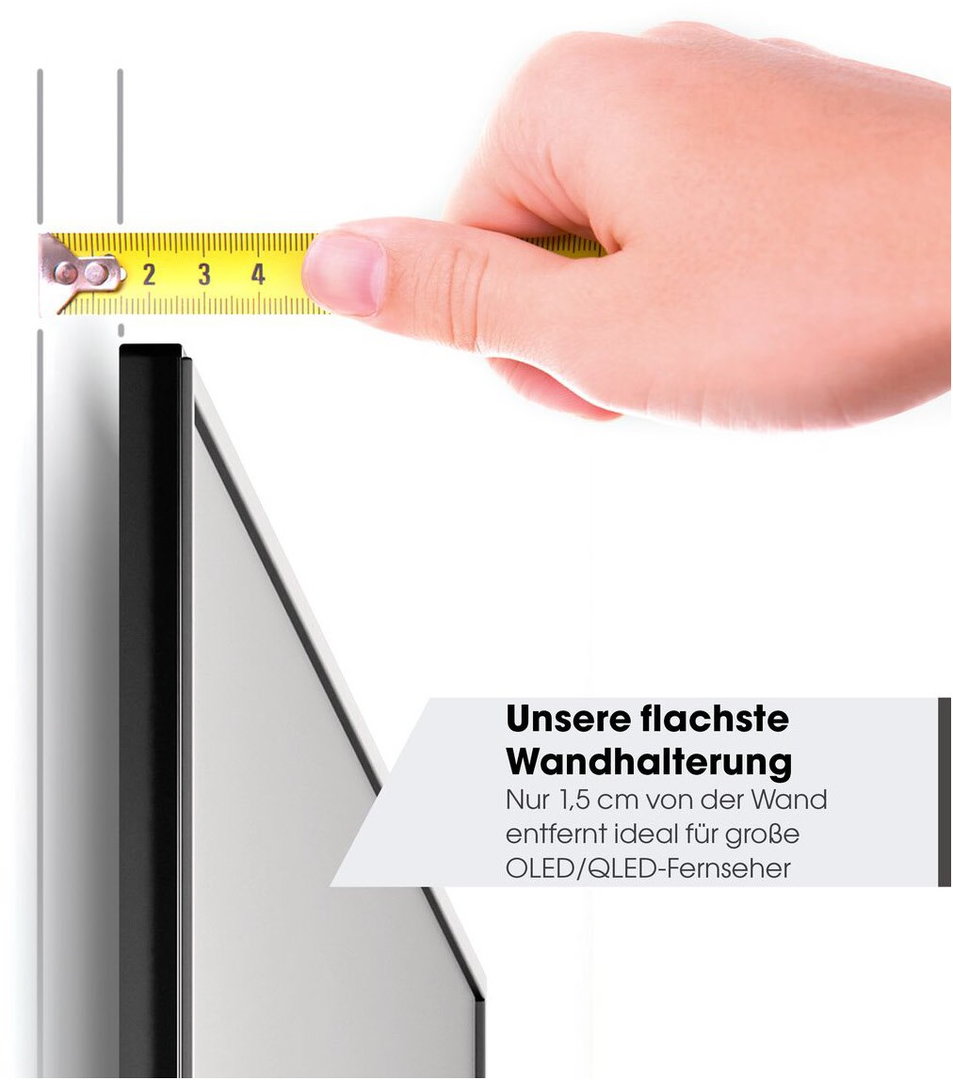 TVM 5405 Fixed (32-77") schwarz