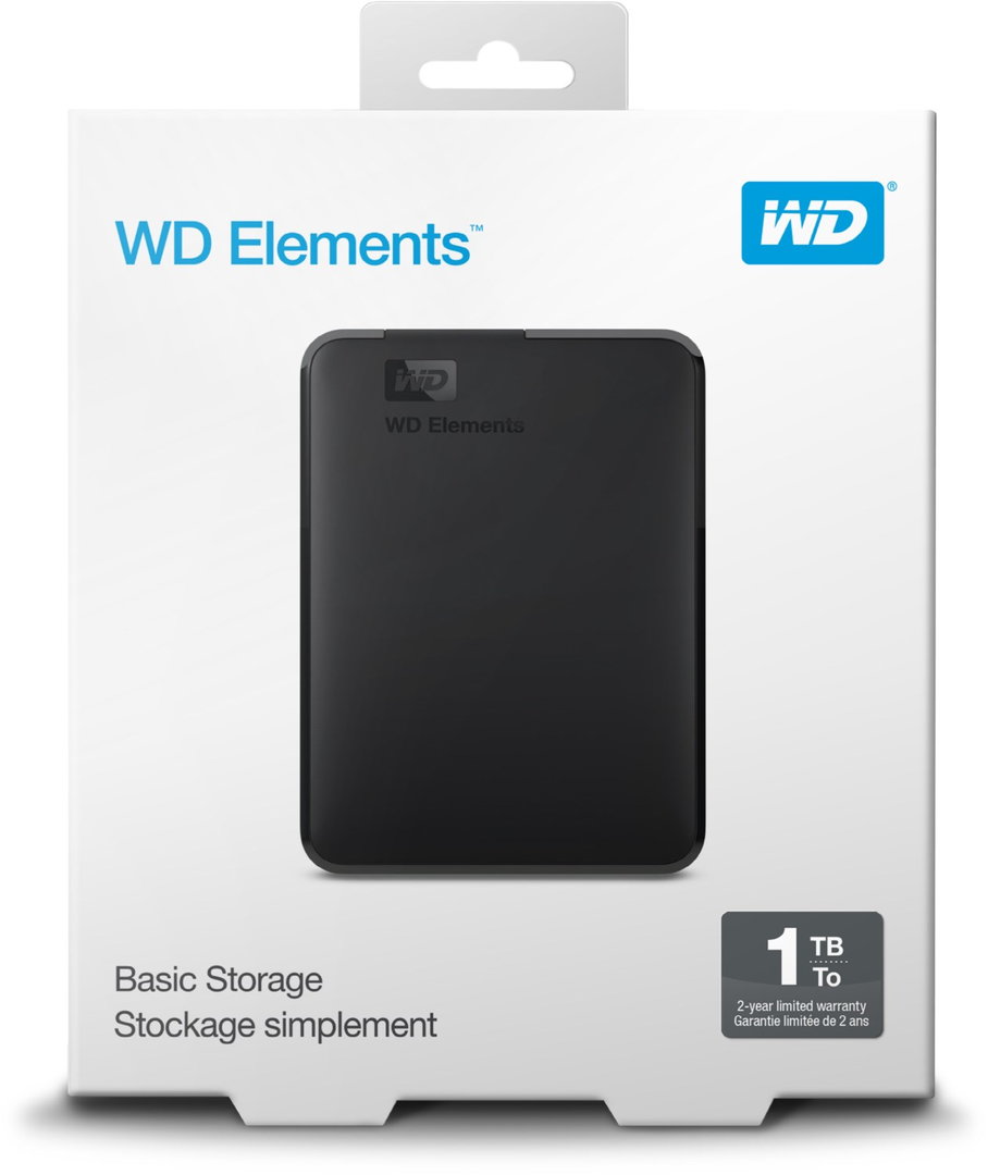 WD Elements Portable (1TB) schwarz