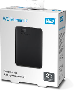 WD Elements Portable (2TB) schwarz