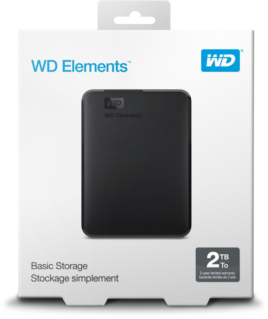 WD Elements Portable (2TB) schwarz