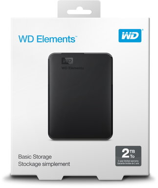WD Elements Portable (2TB) schwarz