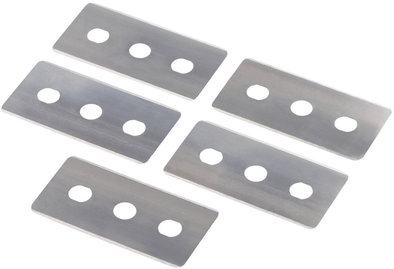 Ersatzklingen f&uuml;r Glasschaber 5x