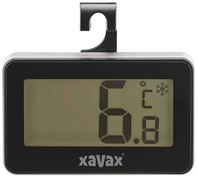 K&uuml;hl-/Gefrierschrankthermometer schwarz