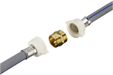 Zulaufschlauchverbinder messing