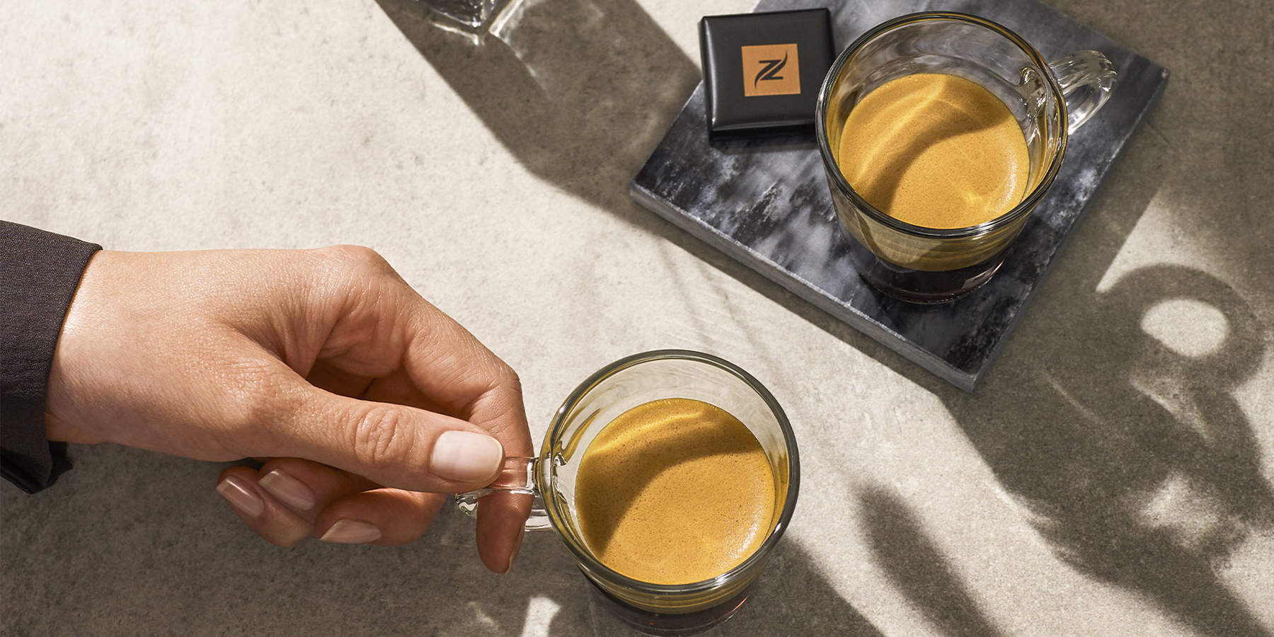 Symbolbild Nespresso mit einem Kaffeehäferl