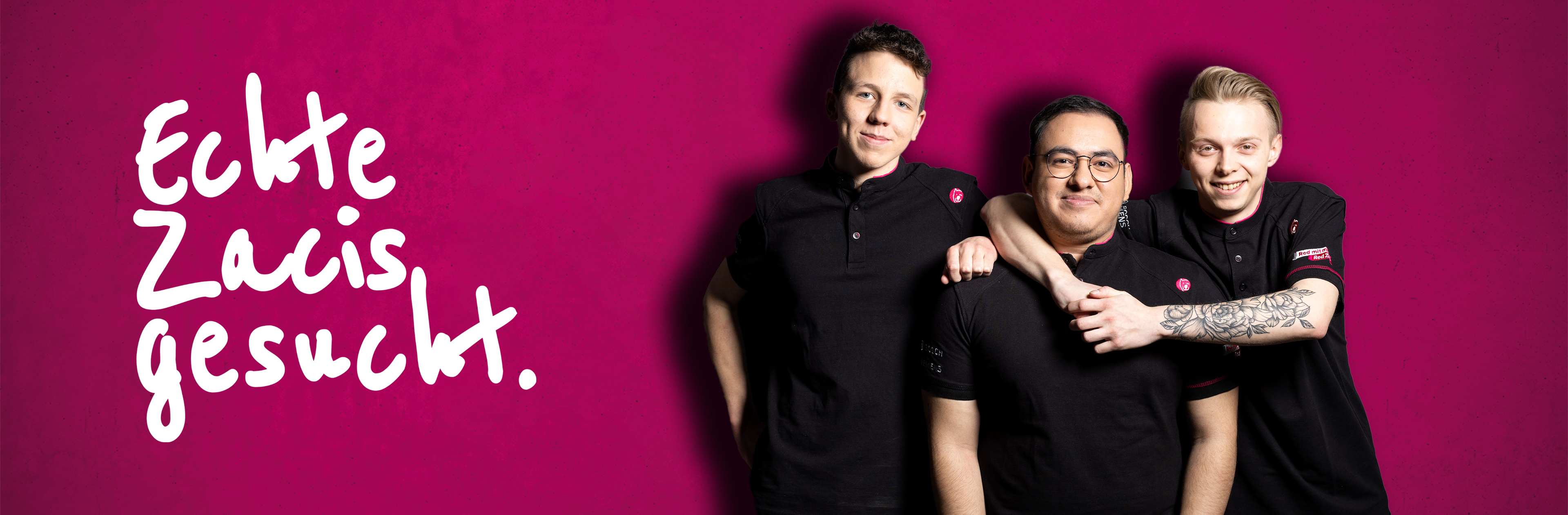 Echte Zacis gesucht - Karriere bei RED ZAC