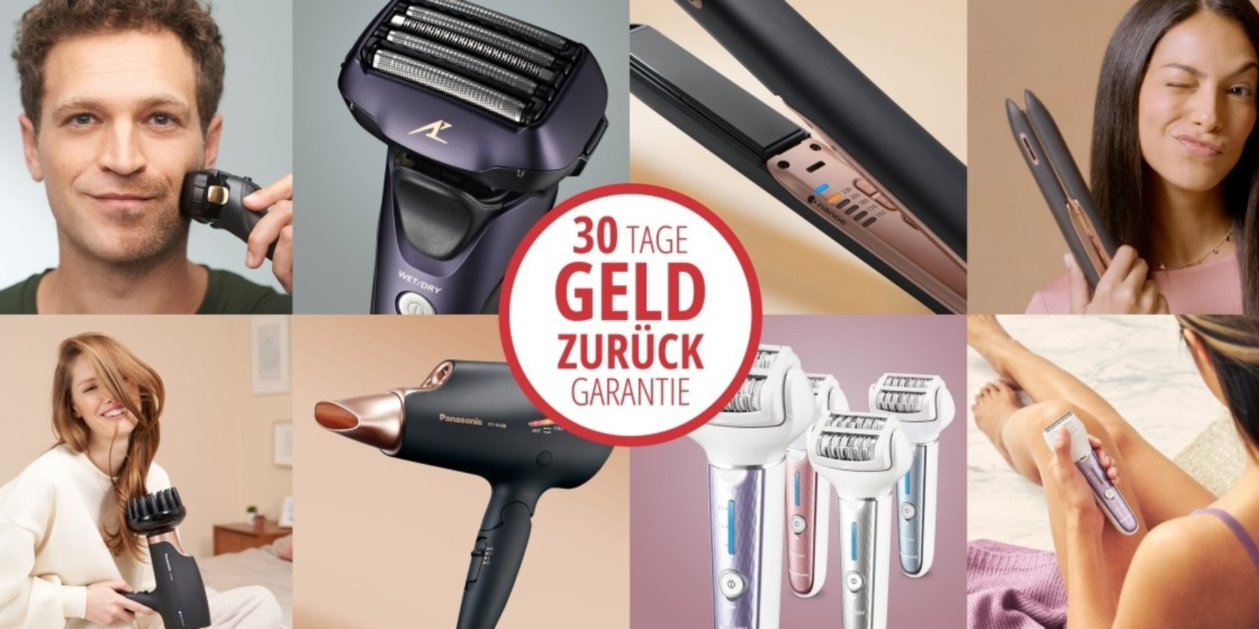 Panasonic 30 Tage Geld zurück Garantie.