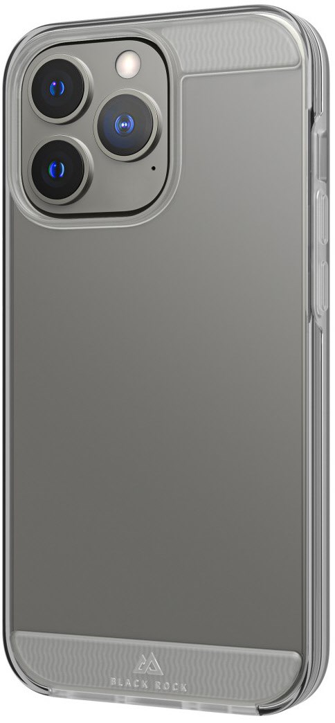 Black Rock Cover Air Robust f&uuml;r iPhone 13 Pro transparent