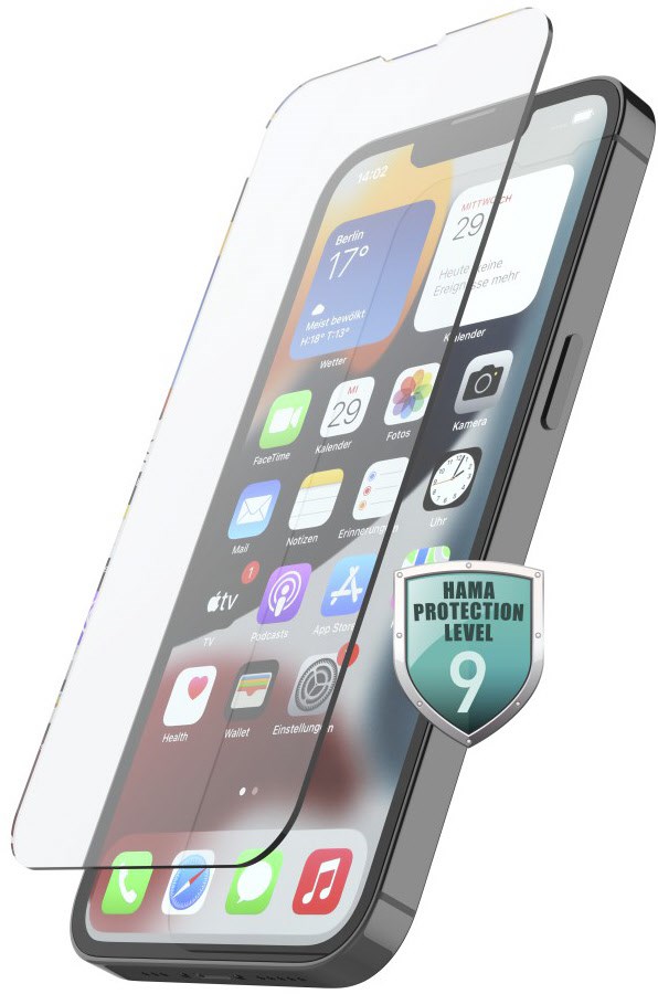 Hama Premium Crystal Glass f&uuml;r iPhone 14 Pro transparent