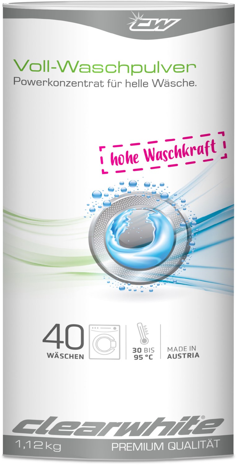Clearwhite CW35066 Vollwaschpulver (1,12kg)