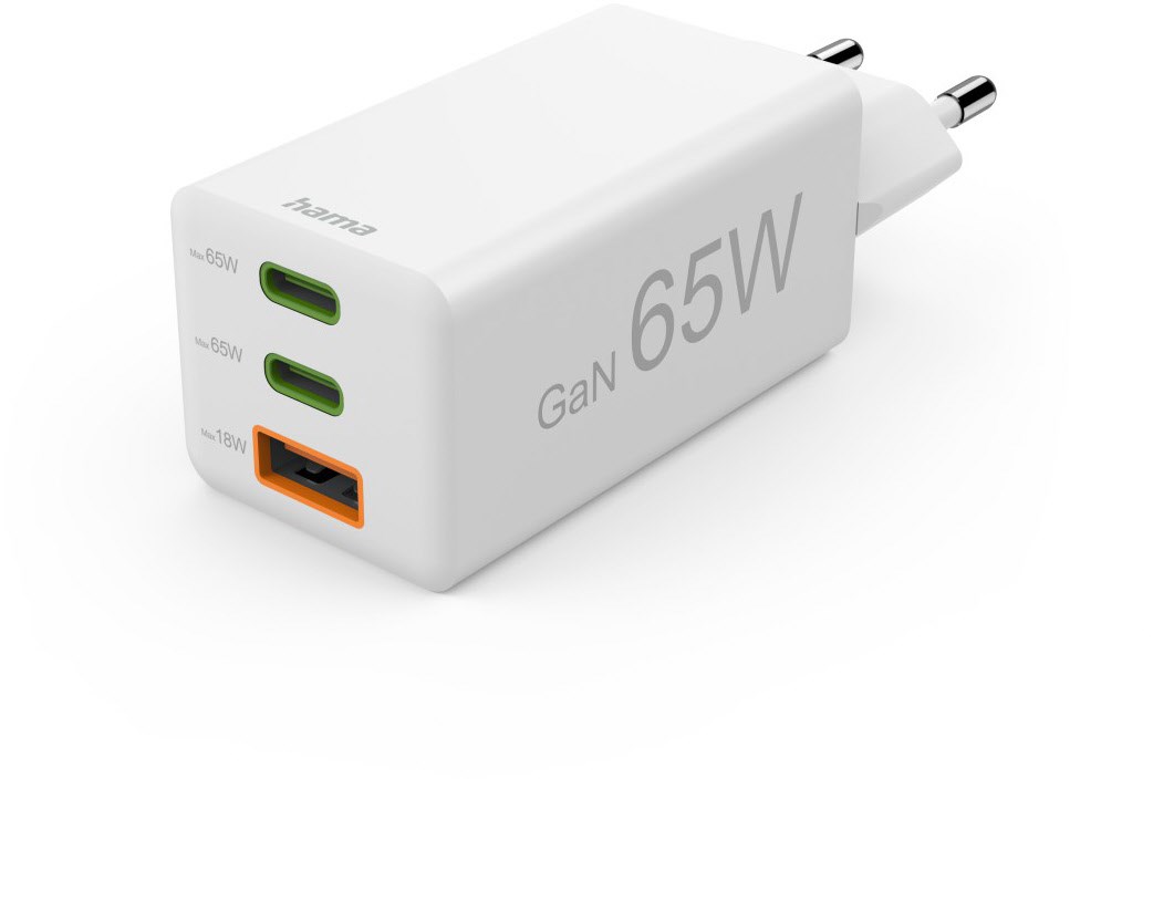 Hama Mini-Ladeger&auml;t (65W) wei&szlig;