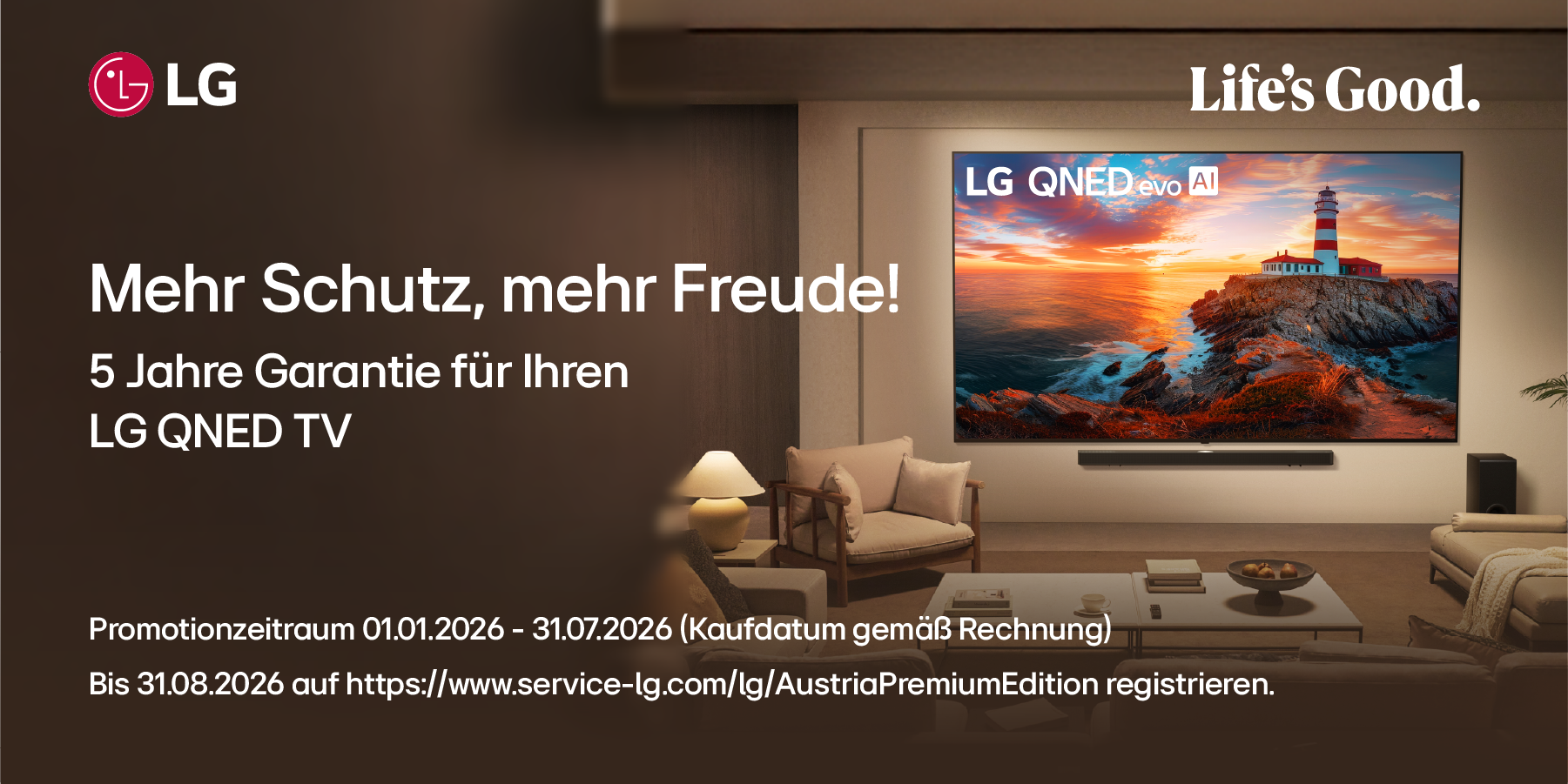 LG 5 Jahre Garantie