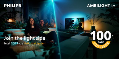Philips Ambilight TV - 100 Tage testen 
